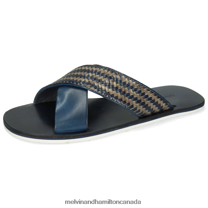 Men Melvin & Hamilton Blue Sam 23 Mules P4V68P739