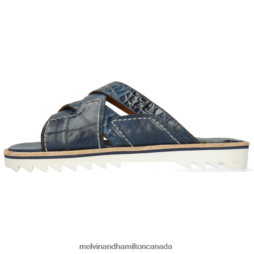 Men Melvin & Hamilton Blue Sam 38 Mules P4V68P732