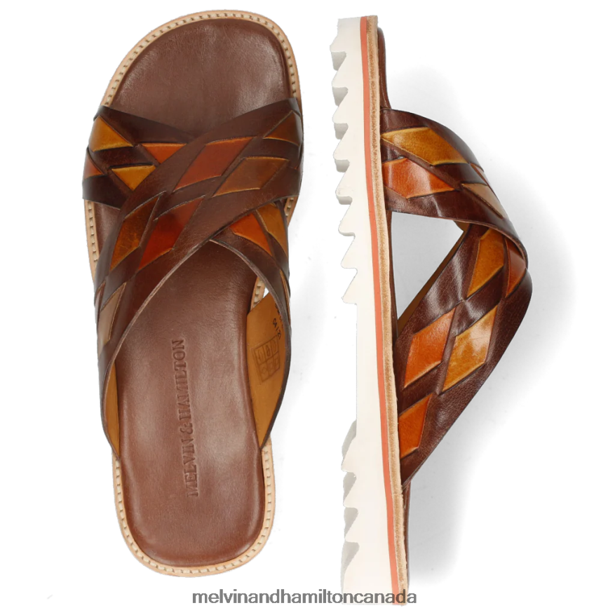Men Melvin & Hamilton Brown Sam 37 Mules P4V68P733