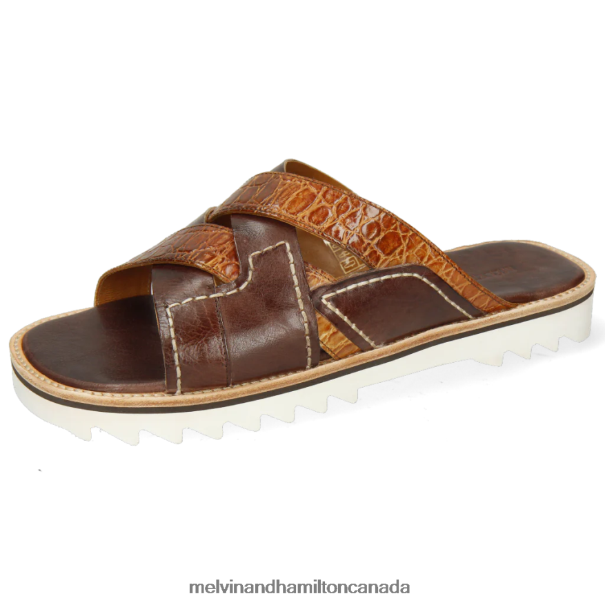 Men Melvin & Hamilton Brown Sam 38 Mules P4V68P721