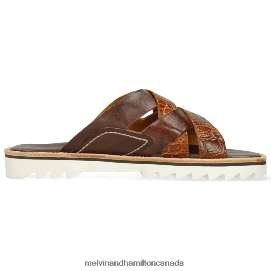 Men Melvin & Hamilton Brown Sam 38 Mules P4V68P721