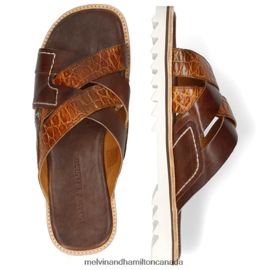 Men Melvin & Hamilton Brown Sam 38 Mules P4V68P721