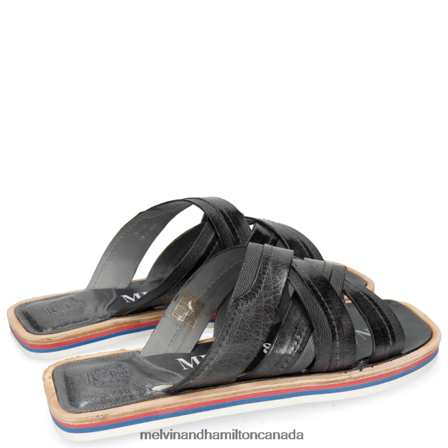 Men Melvin & Hamilton Grey Bob 2 Mules P4V68P724