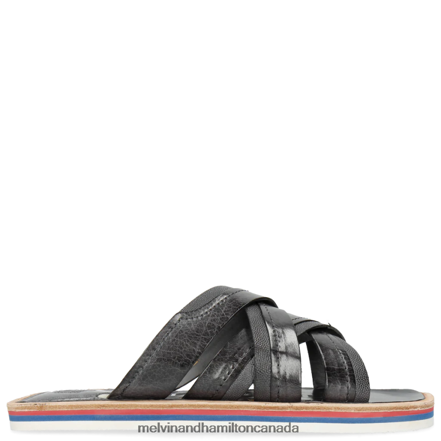 Men Melvin & Hamilton Grey Bob 2 Mules P4V68P724