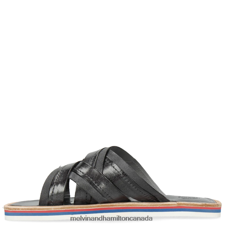 Men Melvin & Hamilton Grey Bob 2 Mules P4V68P724