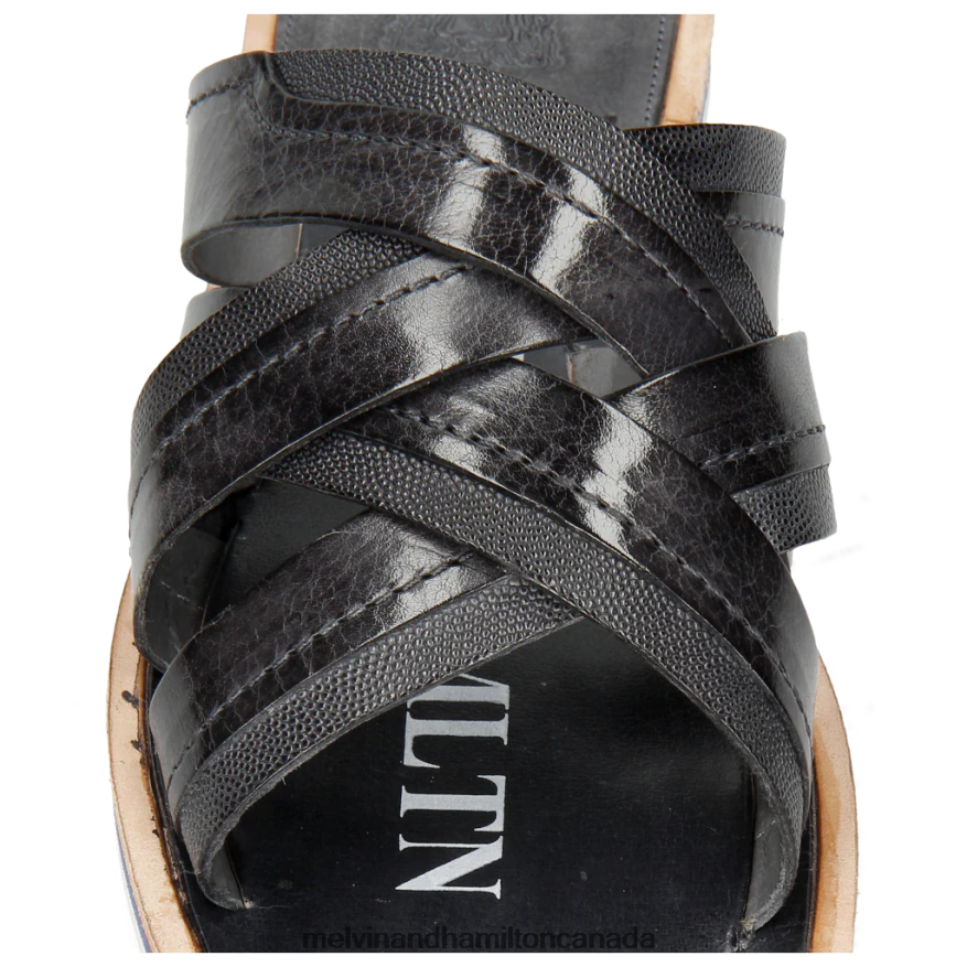 Men Melvin & Hamilton Grey Bob 2 Mules P4V68P724