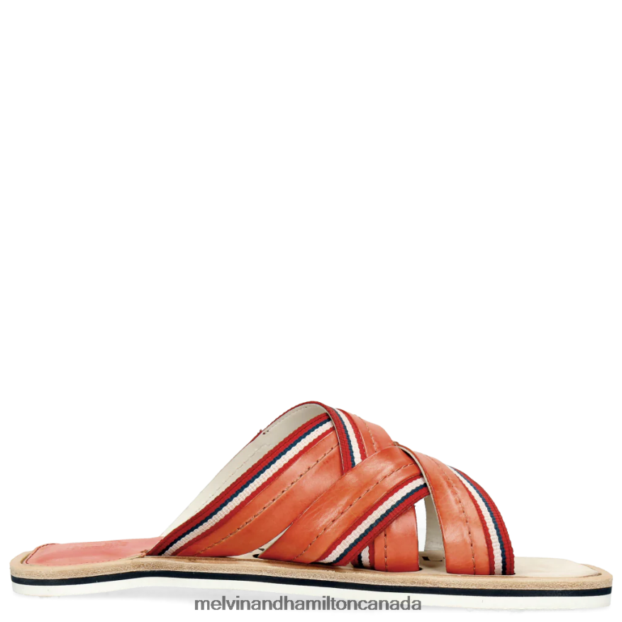Men Melvin & Hamilton Orange Bob 2 Mules P4V68P734