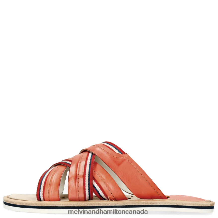 Men Melvin & Hamilton Orange Bob 2 Mules P4V68P734