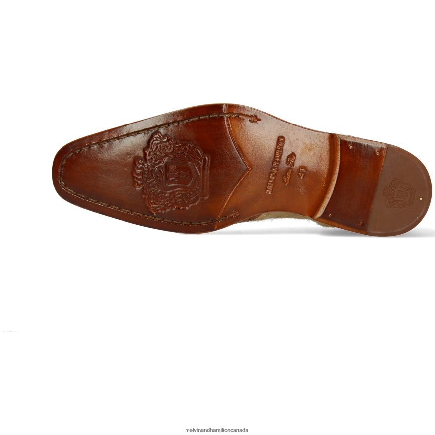 Men Melvin & Hamilton Beige Clark 16 Oxford Shoes P4V68P183