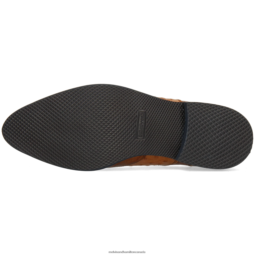 Men Melvin & Hamilton Brown Bobby 3 Oxford Shoes P4V68P207