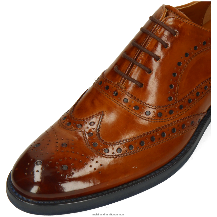 Men Melvin & Hamilton Brown Clint 23 Oxford Shoes P4V68P161