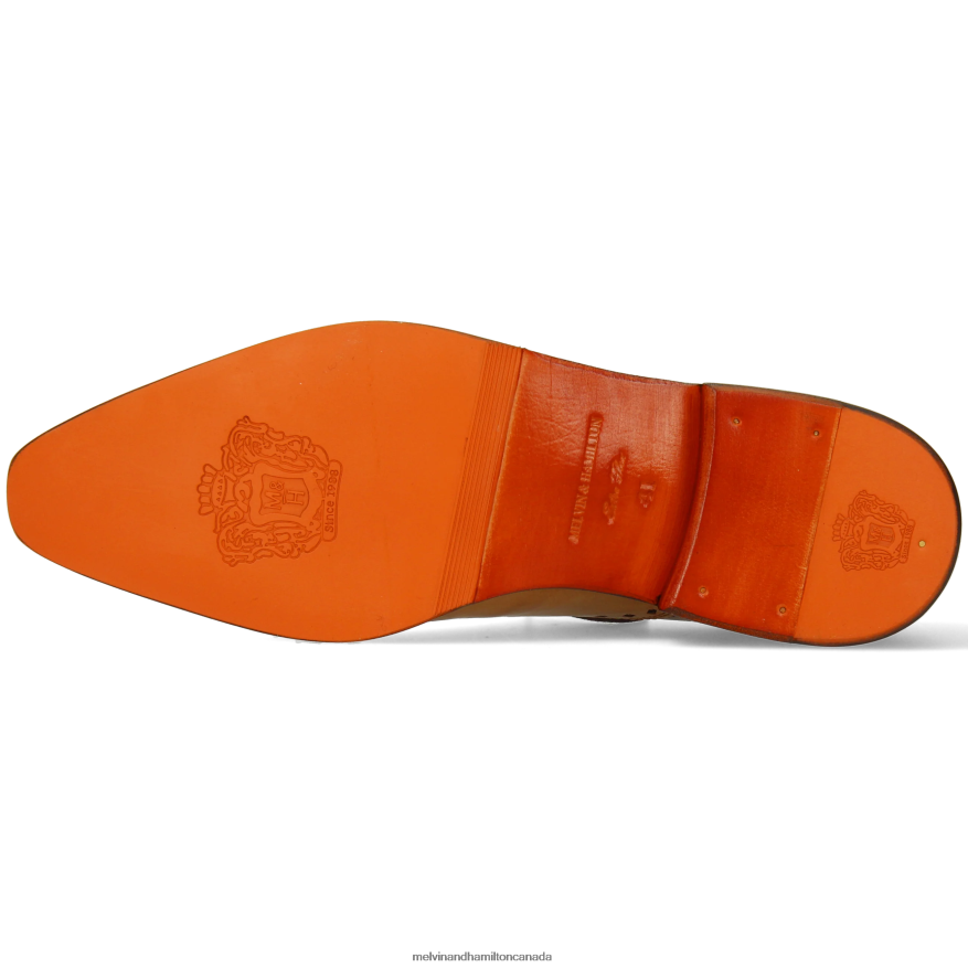 Men Melvin & Hamilton Brown Elvis 62 Oxford Shoes P4V68P169