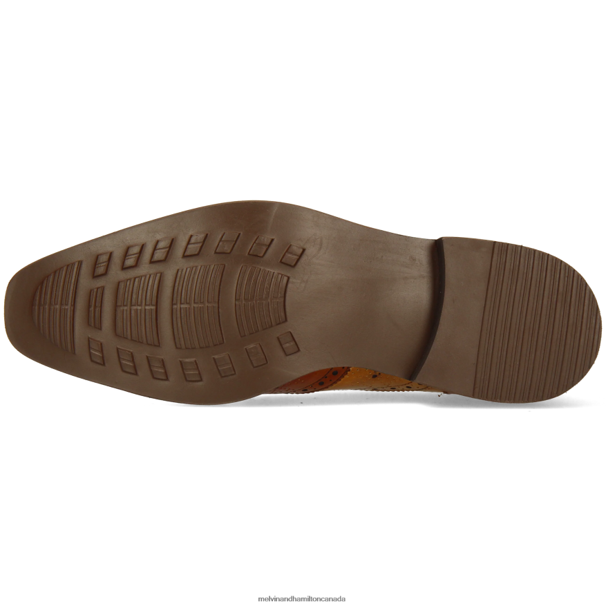 Men Melvin & Hamilton Brown Jeff 28 Oxford Shoes P4V68P189