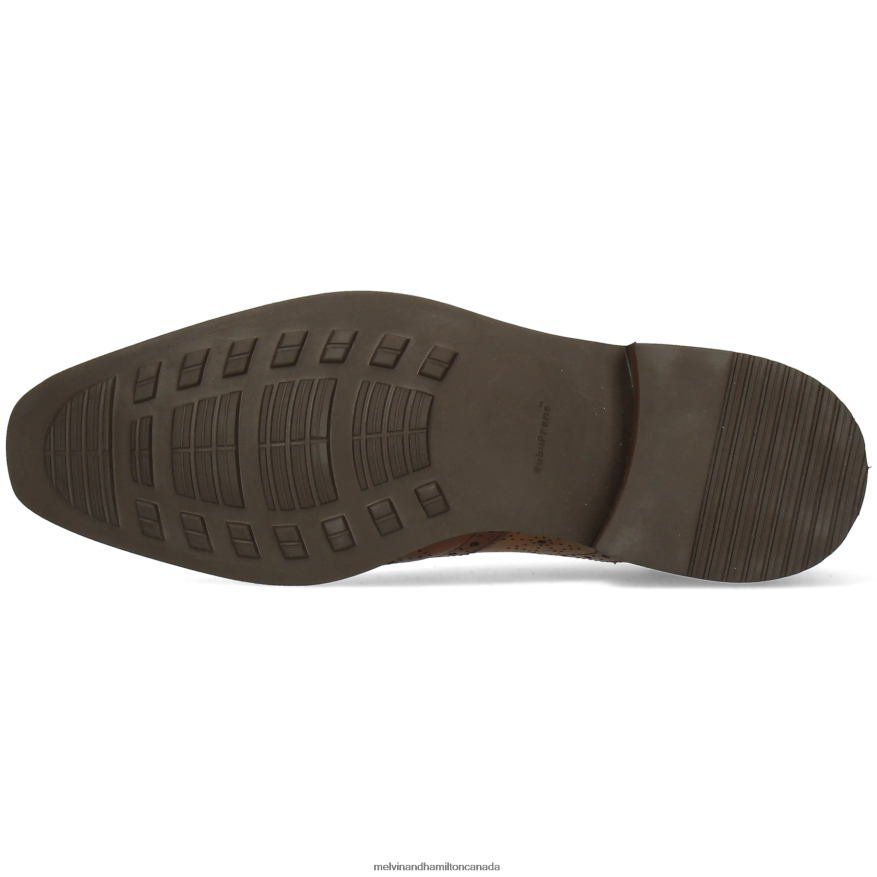 Men Melvin & Hamilton Brown Jeff 28 Oxford Shoes P4V68P200