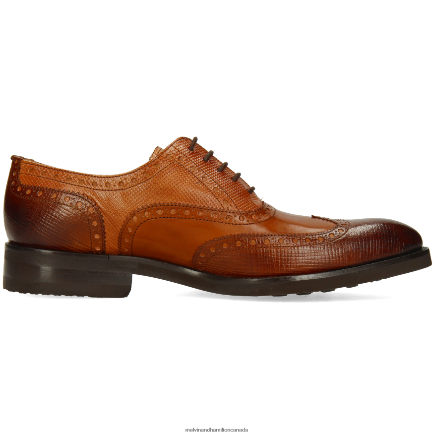 Men Melvin & Hamilton Brown Kane 36 Oxford Shoes P4V68P211