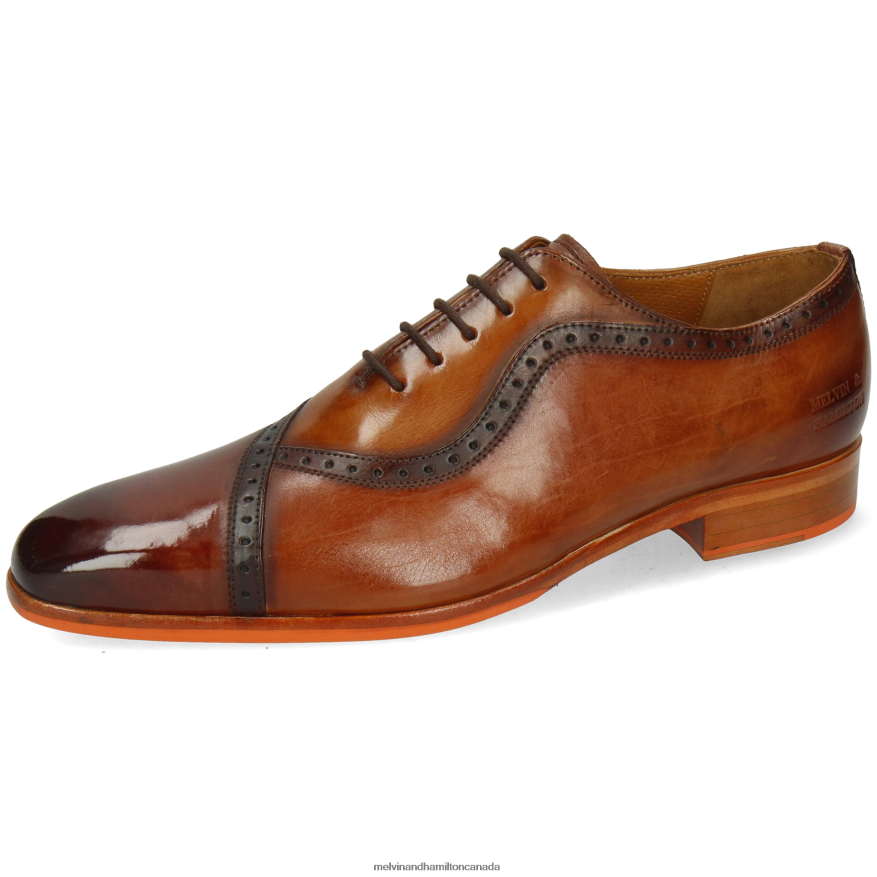 Men Melvin & Hamilton Brown Lance 16 Oxford Shoes P4V68P212