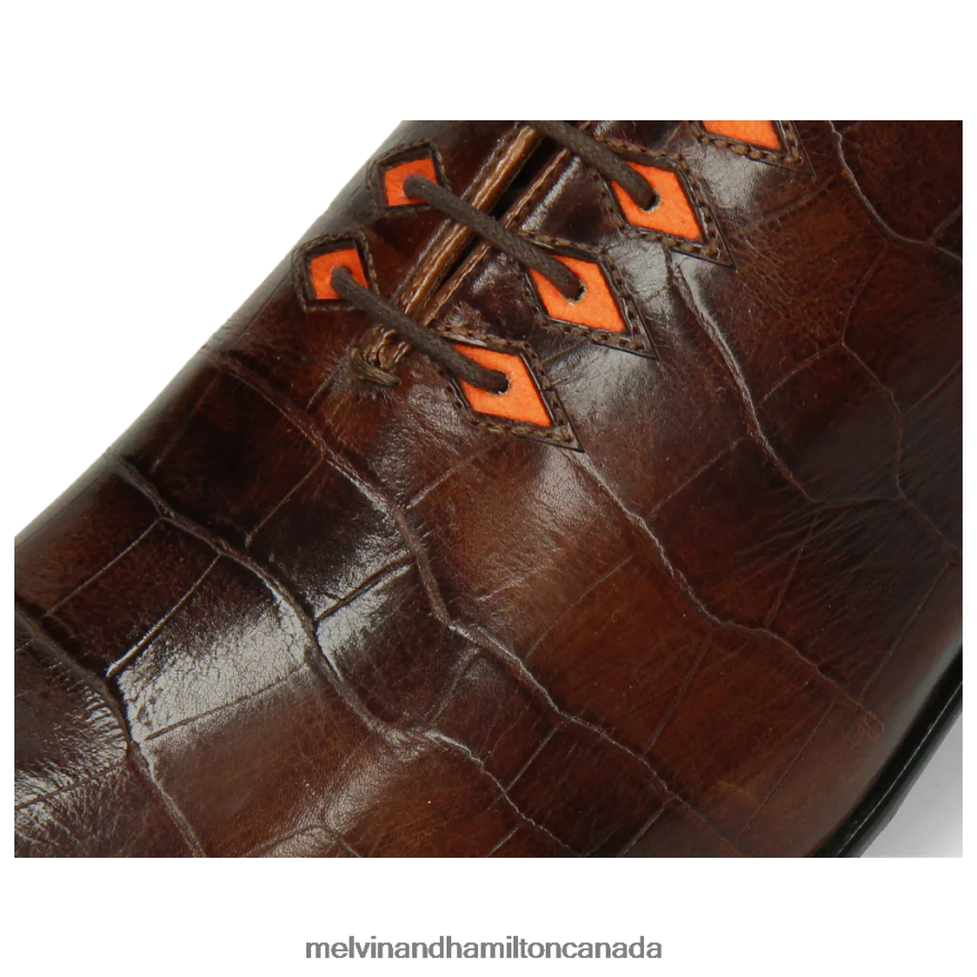 Men Melvin & Hamilton Brown Lance 28 Oxford Shoes P4V68P167