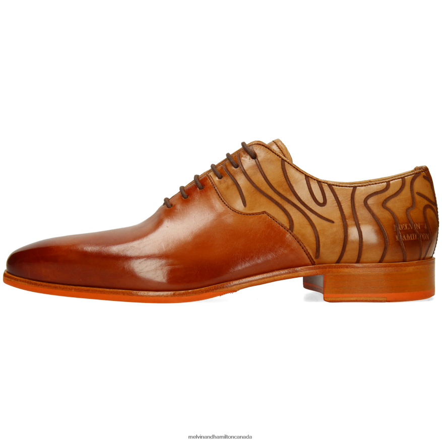 Men Melvin & Hamilton Brown Lewis 53 Oxford Shoes P4V68P210