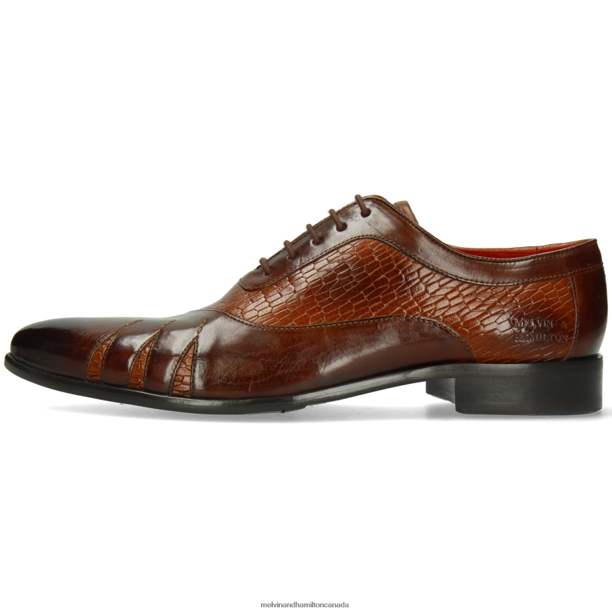 Men Melvin & Hamilton Brown Toni 44 Oxford Shoes P4V68P198