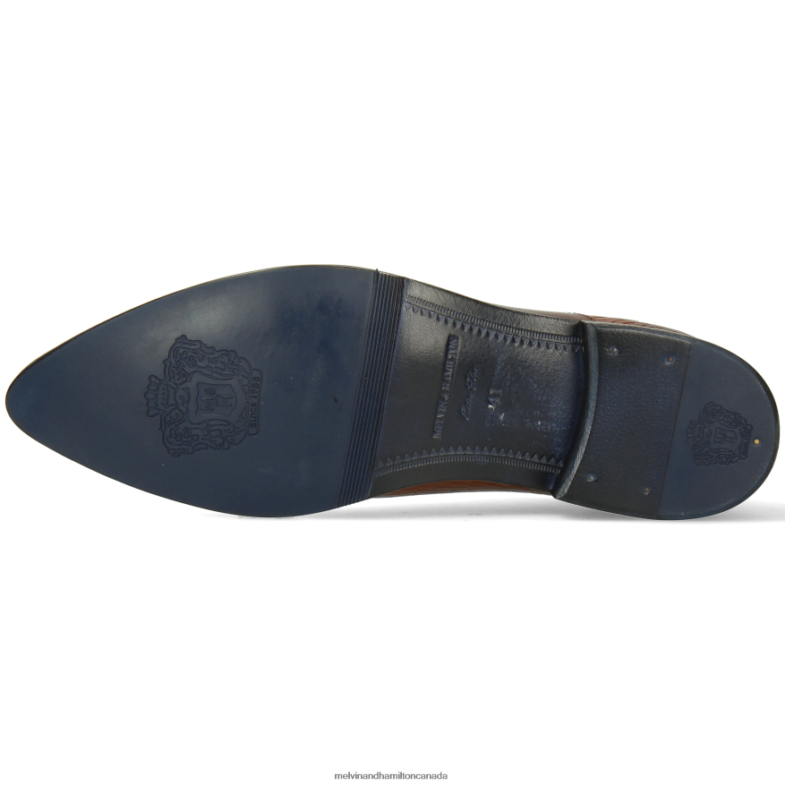 Men Melvin & Hamilton Brown Toni 44 Oxford Shoes P4V68P198