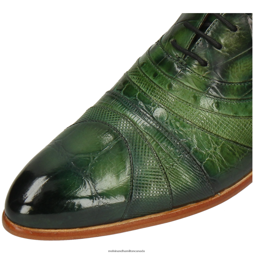 Men Melvin & Hamilton Green Toni 43 Oxford Shoes P4V68P156
