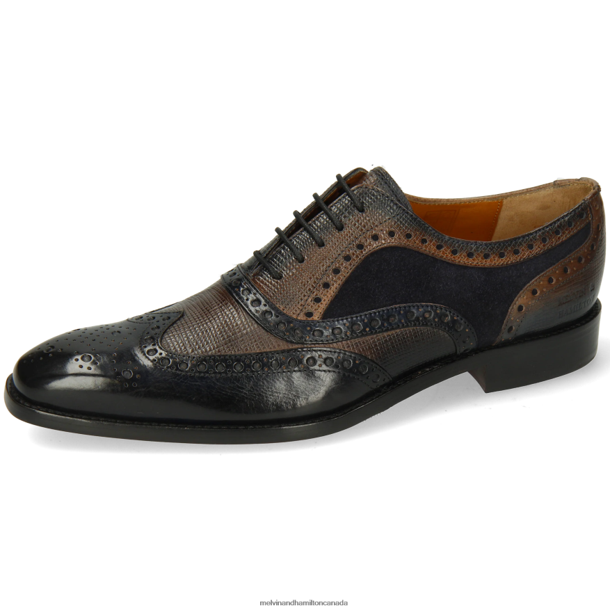 Men Melvin & Hamilton Multi Leonardo 21 Oxford Shoes P4V68P194