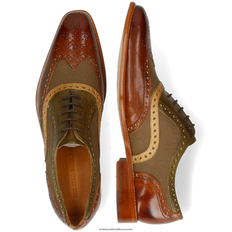 Men Melvin & Hamilton Multi Leonardo 21 Oxford Shoes P4V68P195