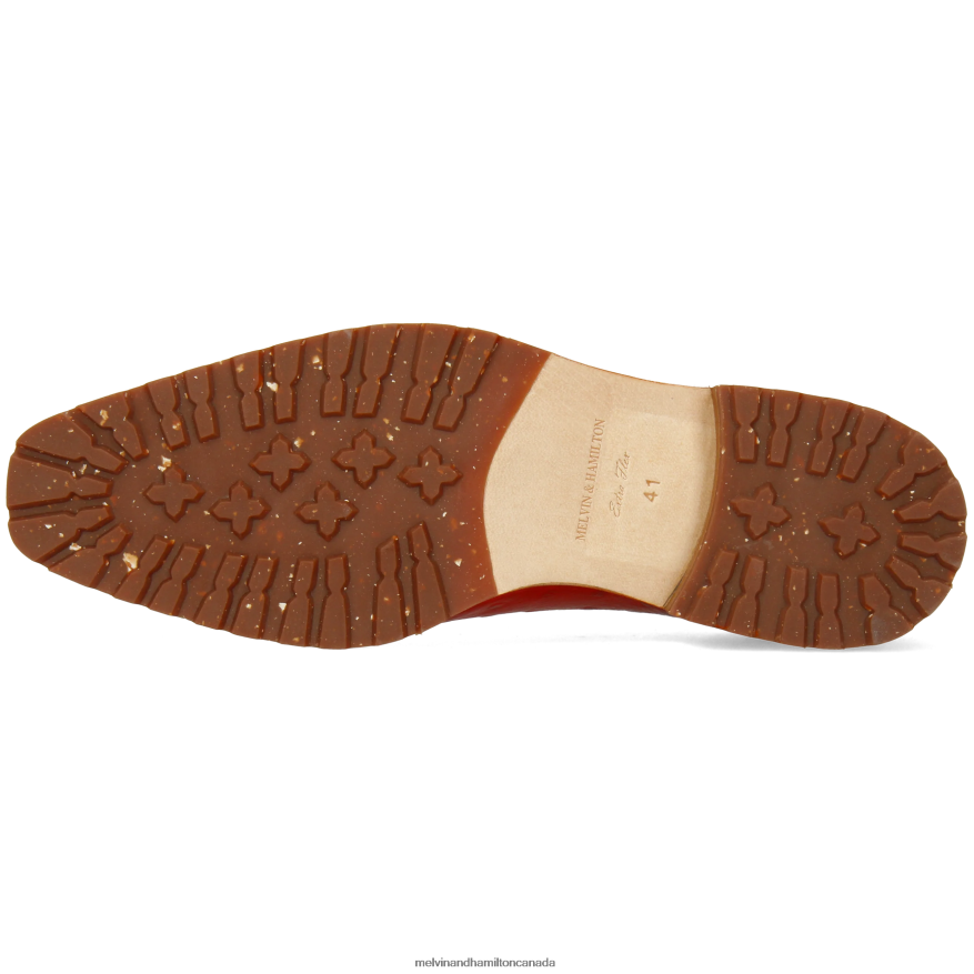 Men Melvin & Hamilton Red Jeff 8 Oxford Shoes P4V68P170