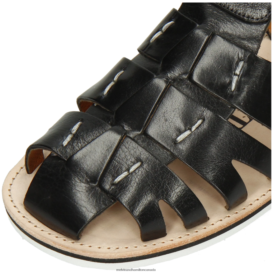 Men Melvin & Hamilton Black Sam 39 Sandals P4V68P763