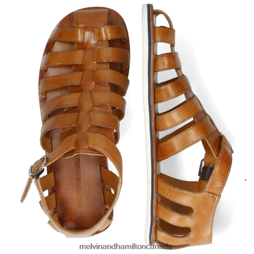 Men Melvin & Hamilton Brown Sam 3 Sandals P4V68P753