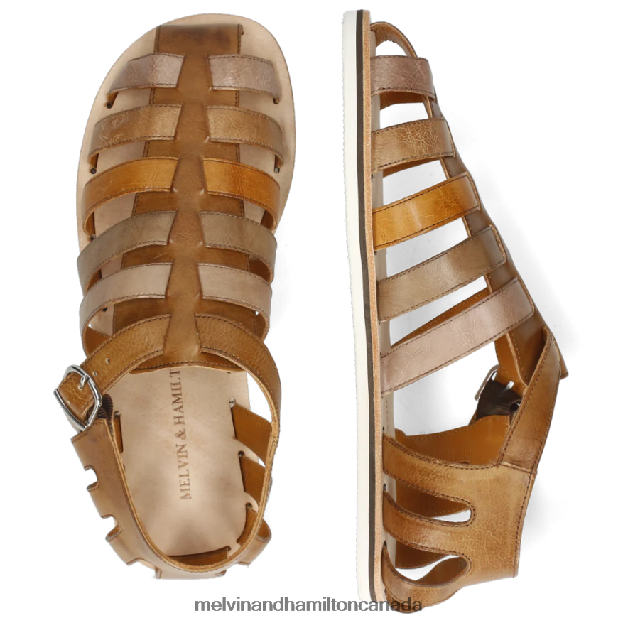 Men Melvin & Hamilton Brown Sam 3 Sandals P4V68P754