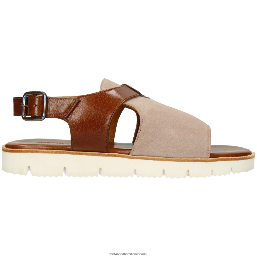 Men Melvin & Hamilton Brown Sam 41 Sandals P4V68P760