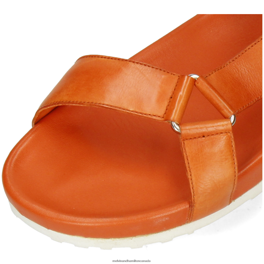Men Melvin & Hamilton Orange Robert 22 Sandals P4V68P768