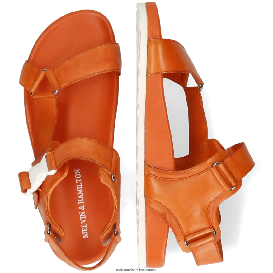Men Melvin & Hamilton Orange Robert 22 Sandals P4V68P768