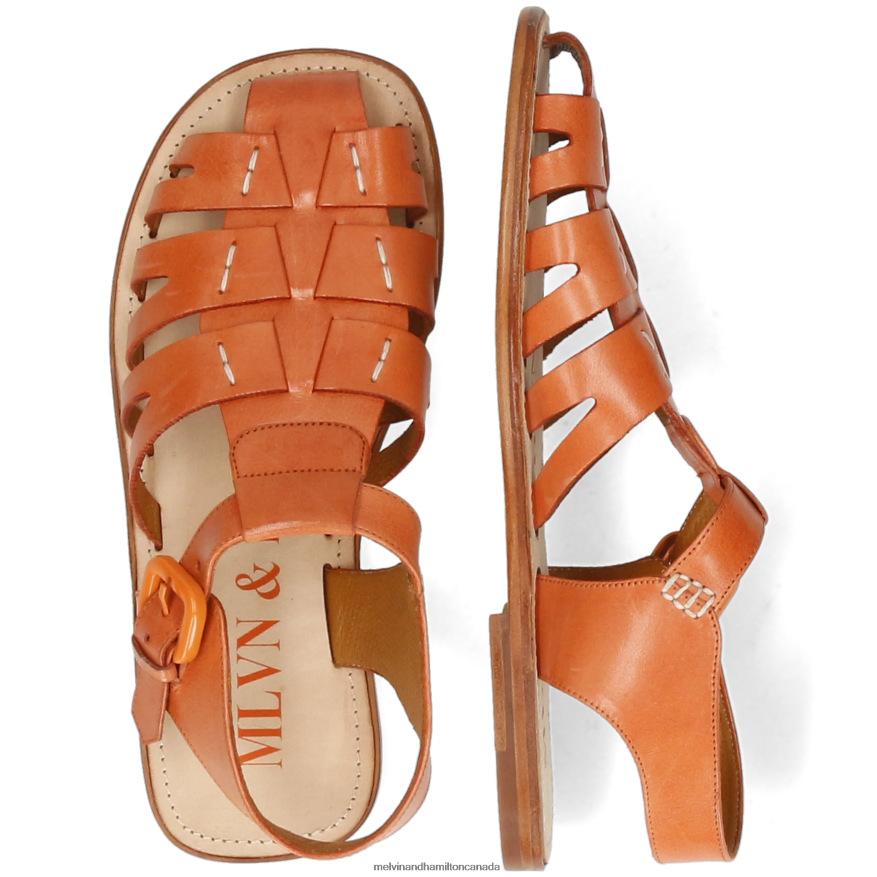 Men Melvin & Hamilton Orange Sam 39 Sandals P4V68P756