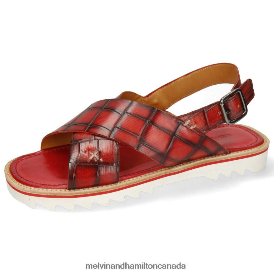 Men Melvin & Hamilton Red Sam 32 Sandals P4V68P758