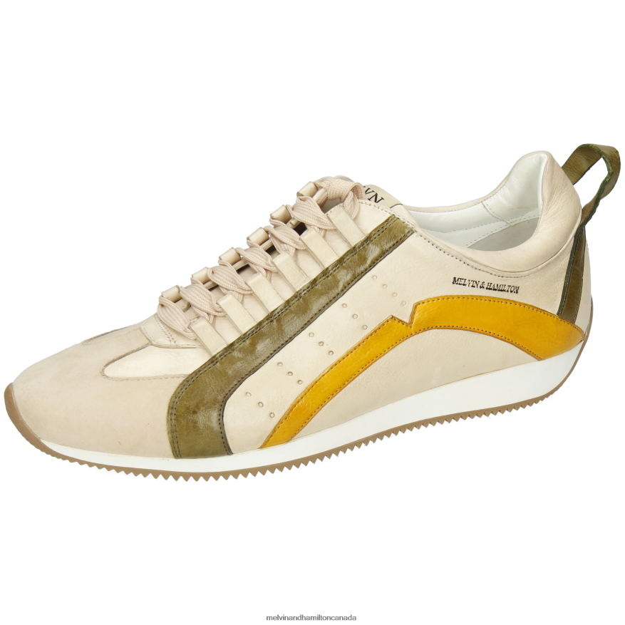 Men Melvin & Hamilton Beige Rocky 17 Sneakers P4V68P615