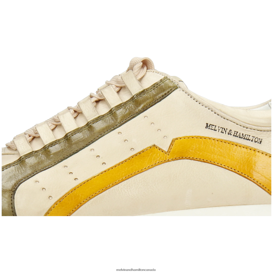 Men Melvin & Hamilton Beige Rocky 17 Sneakers P4V68P615