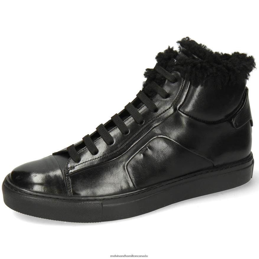 Men Melvin & Hamilton Black Harvey 108 Sneakers P4V68P576