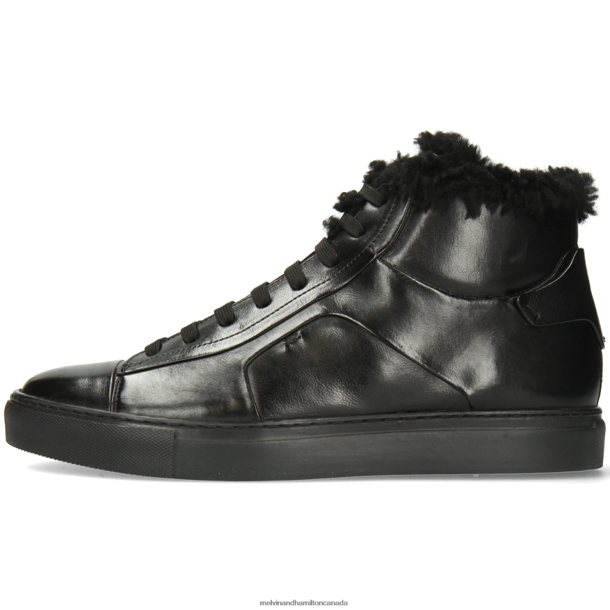 Men Melvin & Hamilton Black Harvey 108 Sneakers P4V68P576