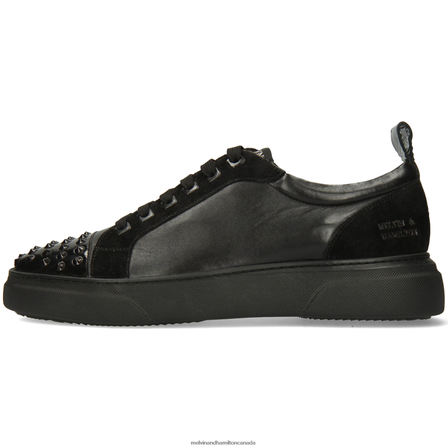Men Melvin & Hamilton Black Harvey 12 Sneakers P4V68P598
