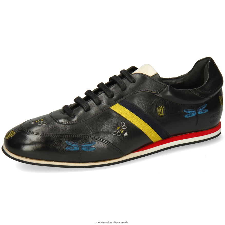 Men Melvin & Hamilton Black Pharell 3 Sneakers P4V68P631