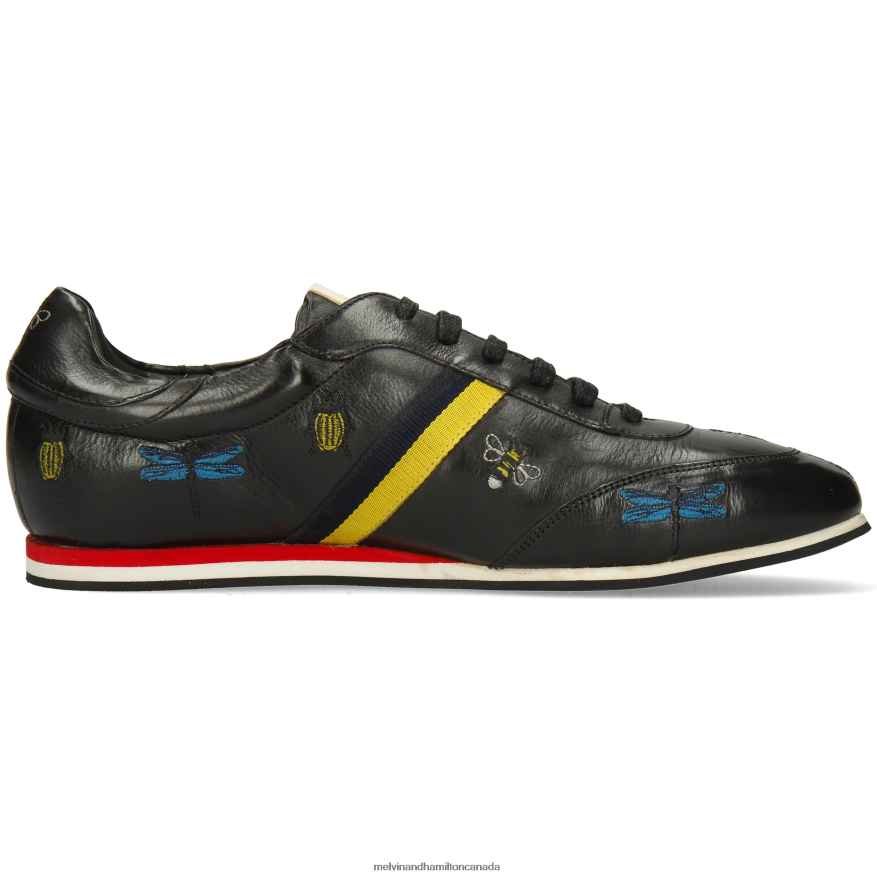 Men Melvin & Hamilton Black Pharell 3 Sneakers P4V68P631