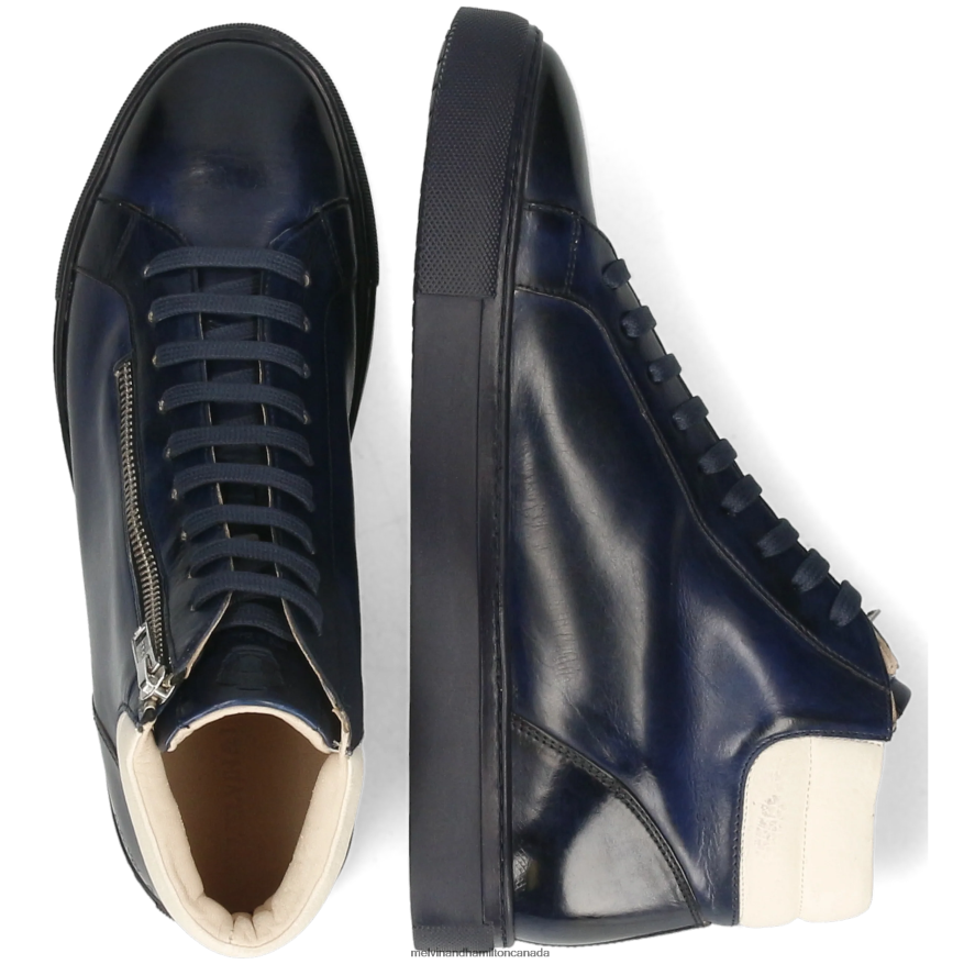 Men Melvin & Hamilton Blue Harvey 40 Sneakers P4V68P669