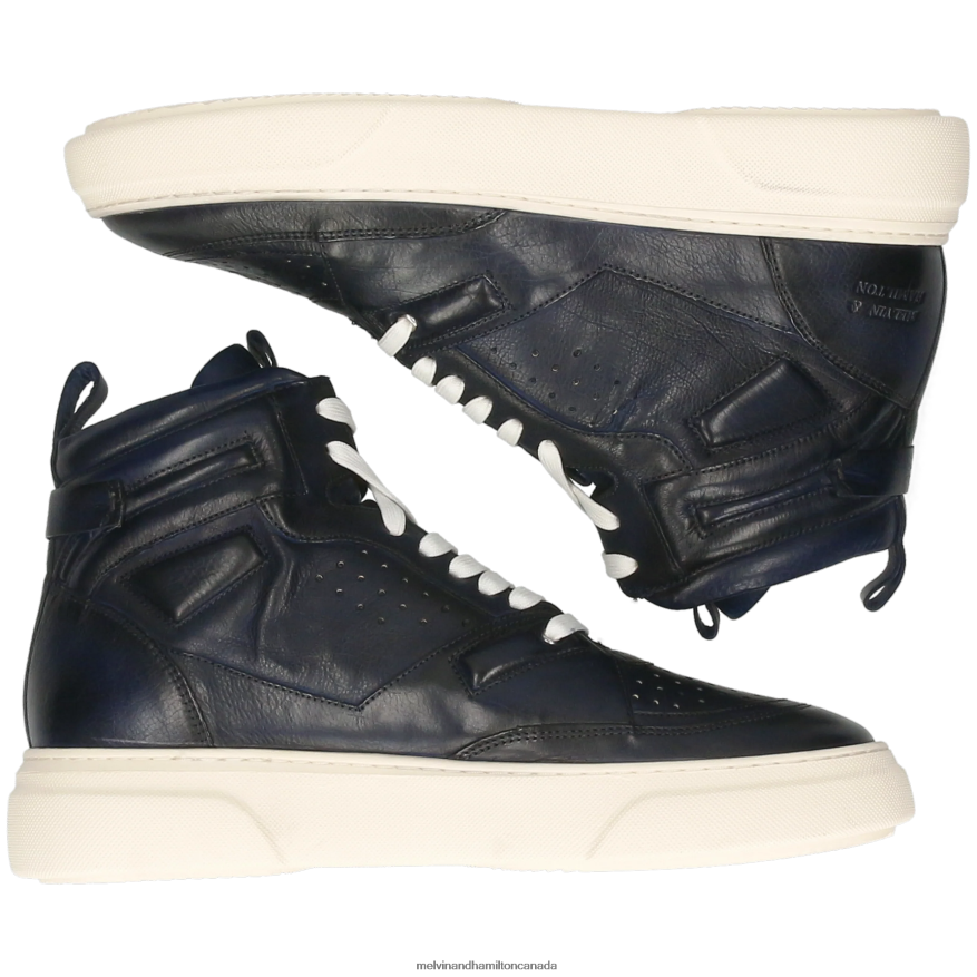 Men Melvin & Hamilton Blue Harvey 51 Sneakers P4V68P596