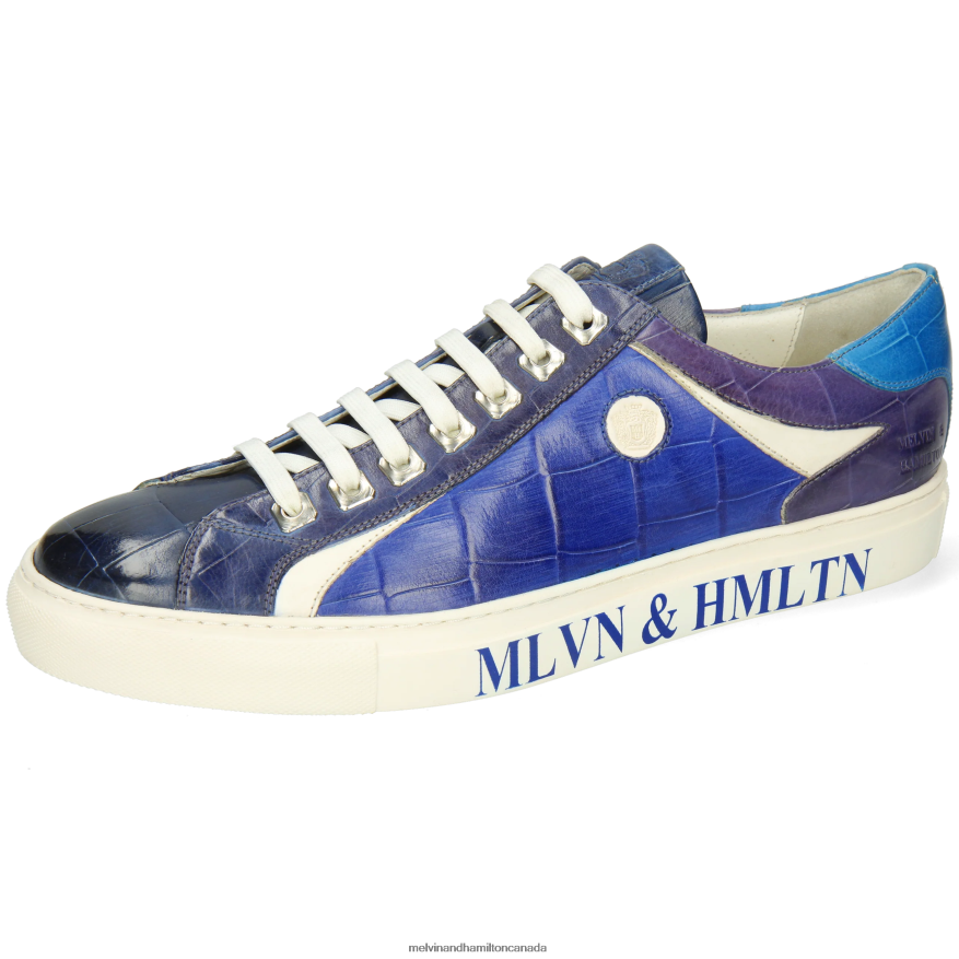 Men Melvin & Hamilton Blue Harvey 9 Sneakers P4V68P597