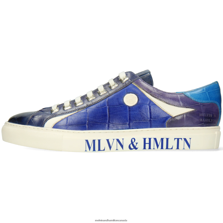 Men Melvin & Hamilton Blue Harvey 9 Sneakers P4V68P597