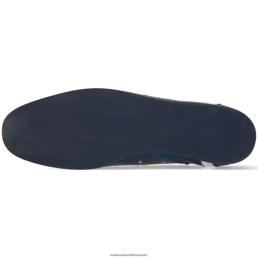 Men Melvin & Hamilton Blue Pharell 1 Sneakers P4V68P693