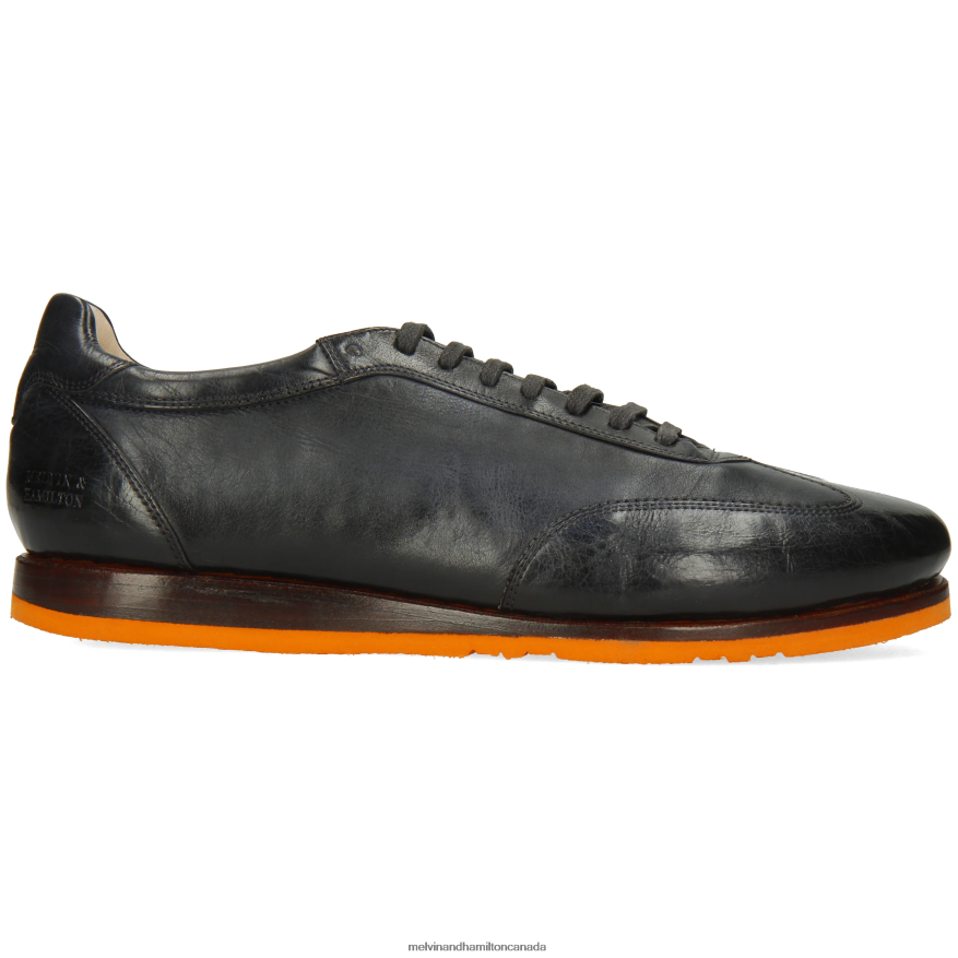 Men Melvin & Hamilton Blue Vadim 1 Sneakers P4V68P571