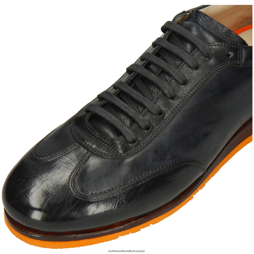 Men Melvin & Hamilton Blue Vadim 1 Sneakers P4V68P571